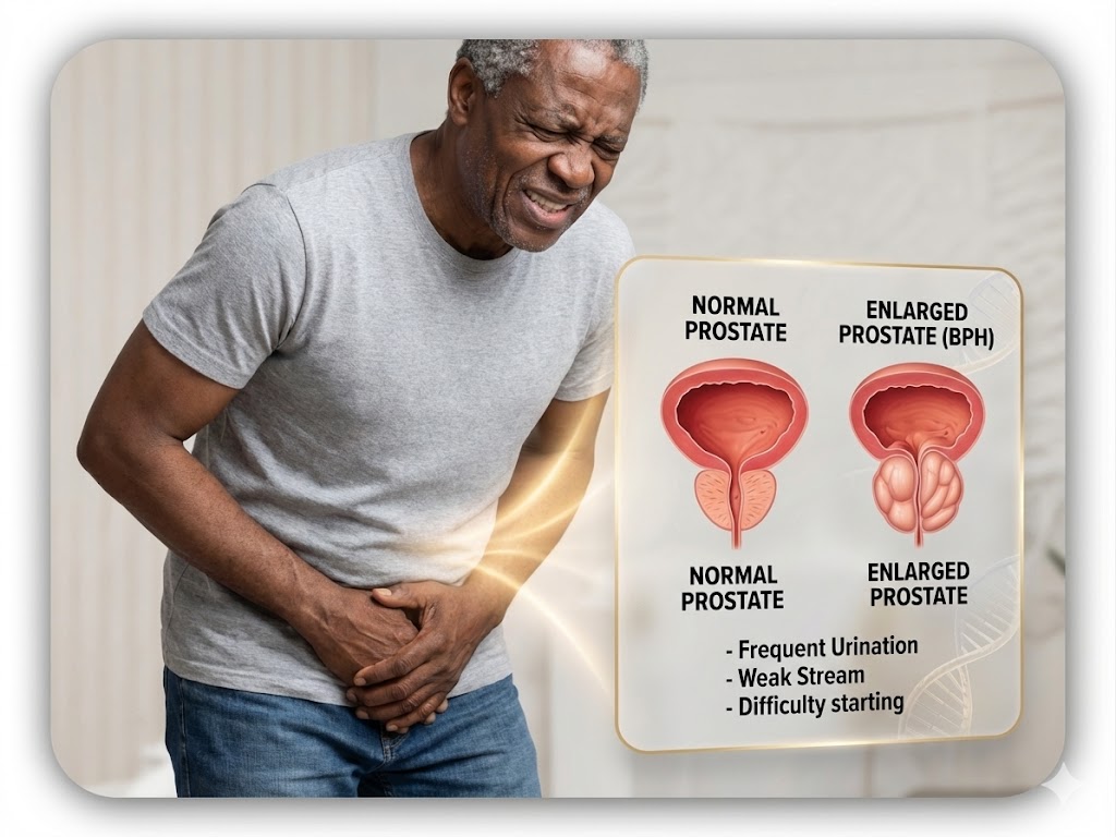 Symptoms of Enlarged Prostate